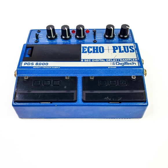 Rare Vintage DigiTech DOD Echo Plus 8 PDS 8000 Delay Sampler Guitar Effect Pedal - Picture 2 of 10